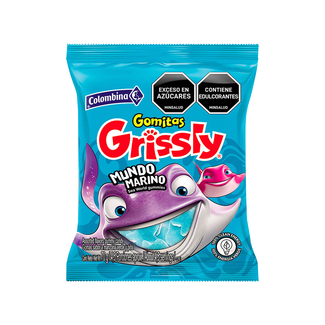 GOMITAS MUNDO MARINO